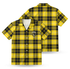 Barclay Dress Modern Tartan Crest Hawaiian Shirt