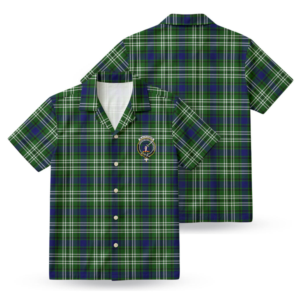 Blackadder Tartan Crest Hawaiian Shirt