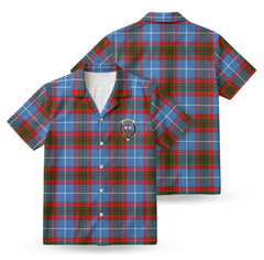 Congilton Tartan Crest Hawaiian Shirt