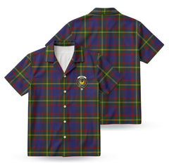 Durie Tartan Crest Hawaiian Shirt