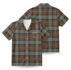Fergusson Weathered Tartan Crest Hawaiian Shirt