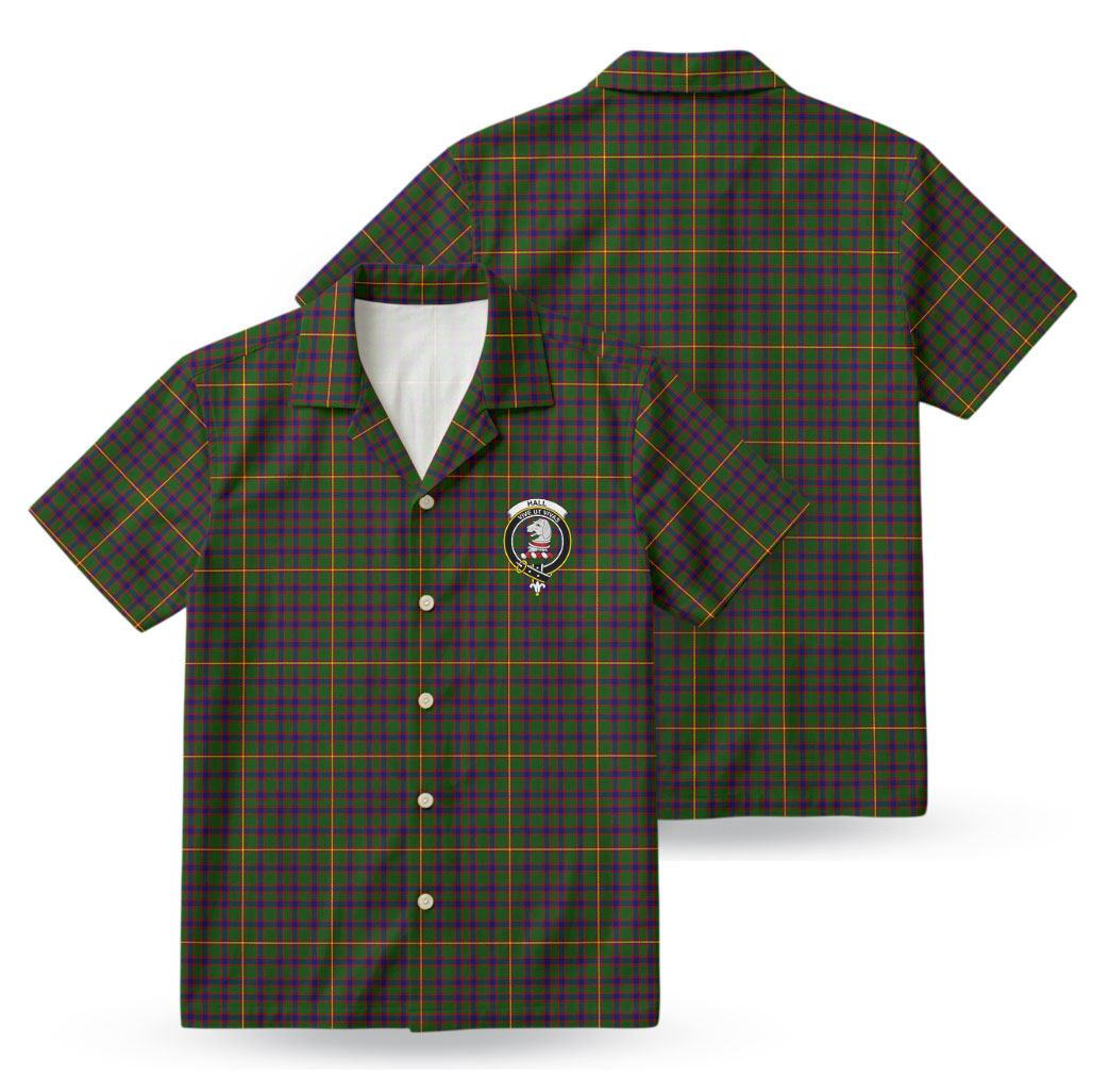 Hall Tartan Crest Hawaiian Shirt