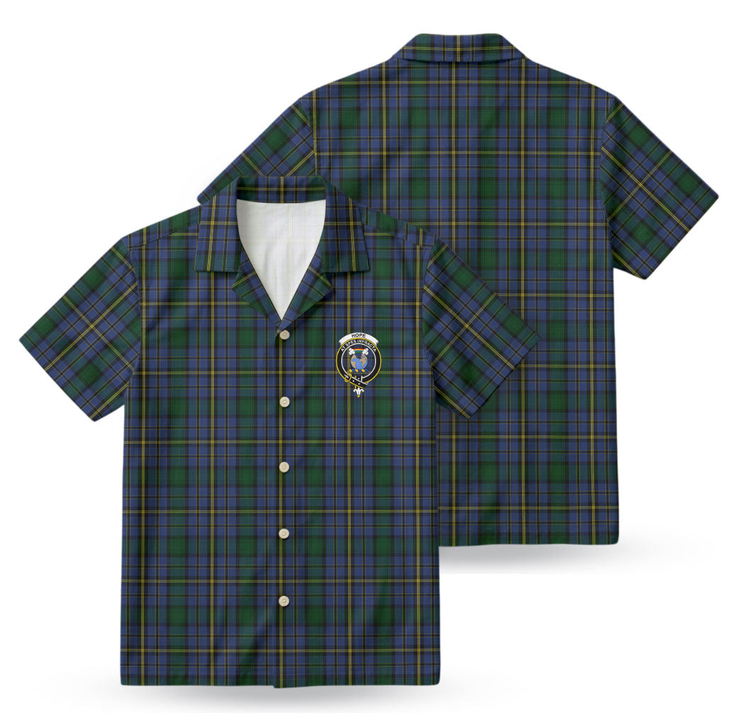 Hope Tartan Crest Hawaiian Shirt