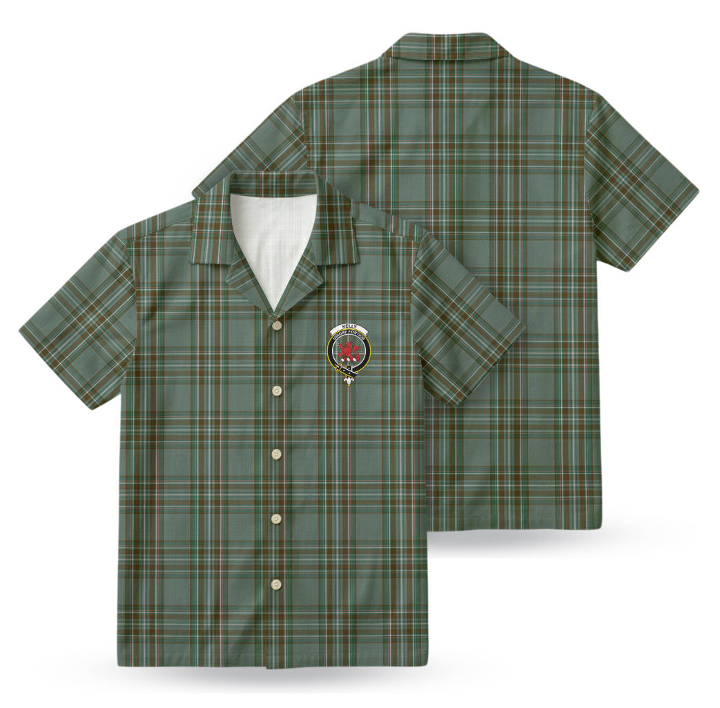 Kelly Dress Tartan Crest Hawaiian Shirt
