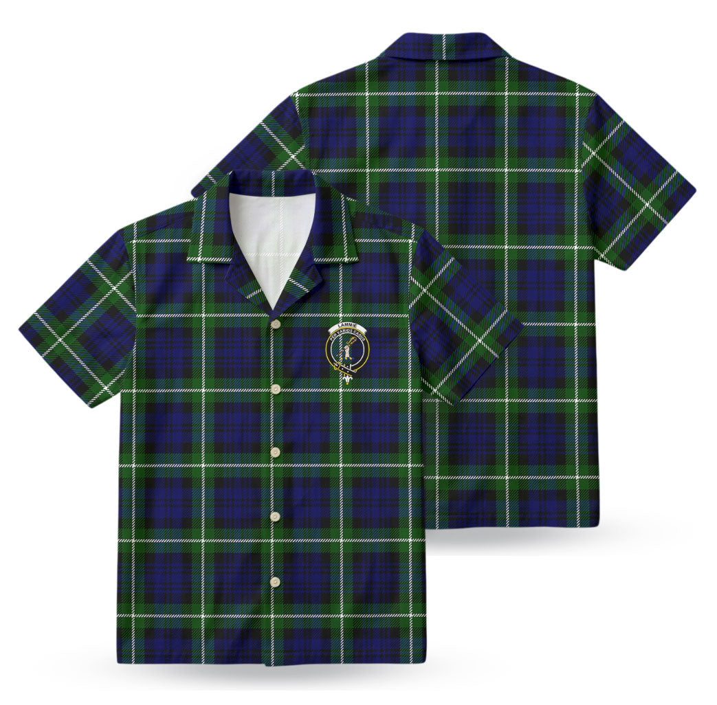 Lammie Tartan Crest Hawaiian Shirt