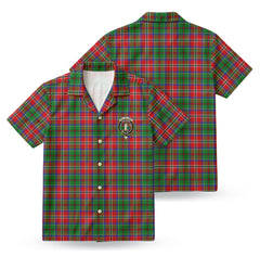 MacCulloch (McCulloch) Tartan Crest Hawaiian Shirt