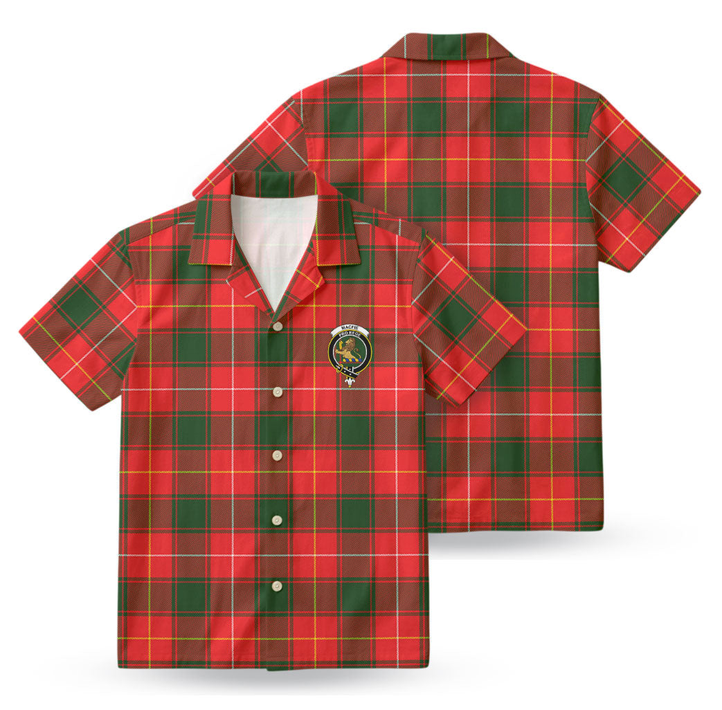 MacFie Tartan Crest Hawaiian Shirt