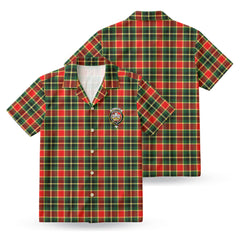 MacLachlan Hunting Modern Tartan Crest Hawaiian Shirt