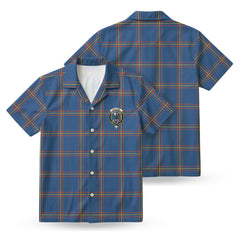 MacLaine of Loch Buie Hunting Ancient Tartan Crest Hawaiian Shirt