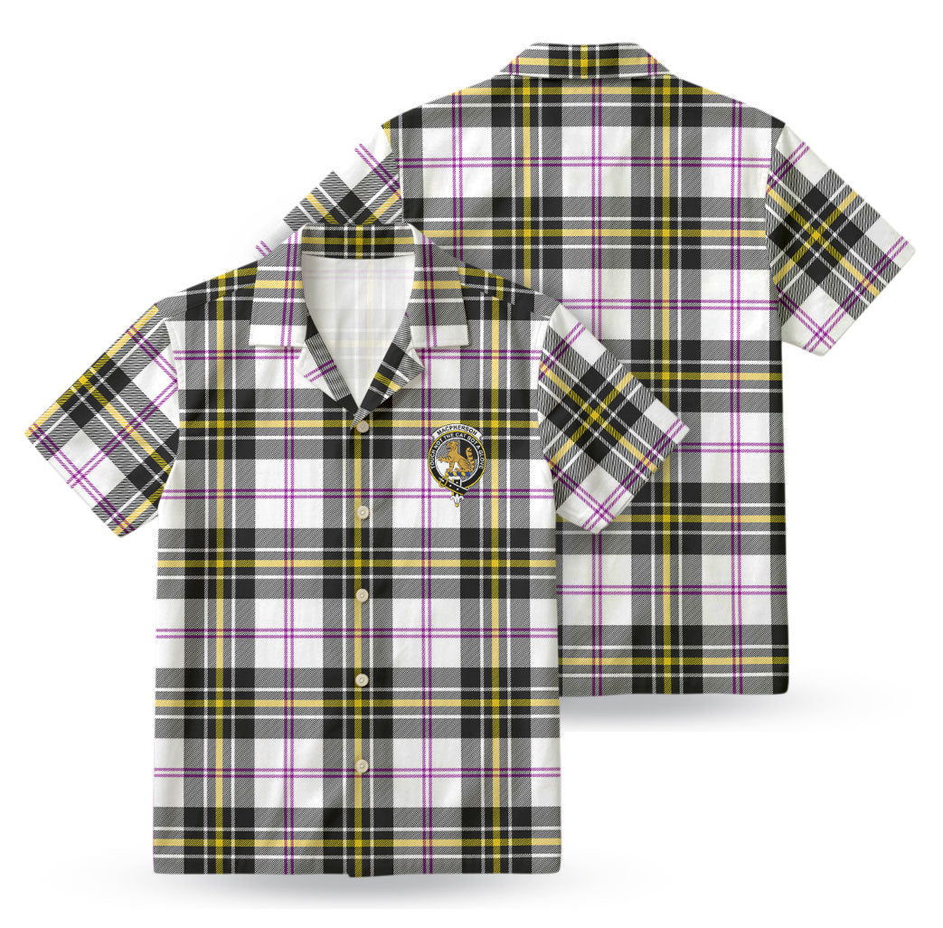 MacPherson Dress Modern Tartan Crest Hawaiian Shirt