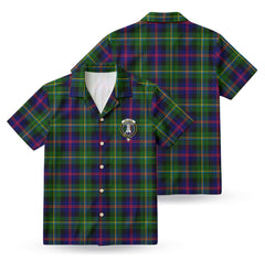 Malcolm (or MacCallum) Tartan Crest Hawaiian Shirt
