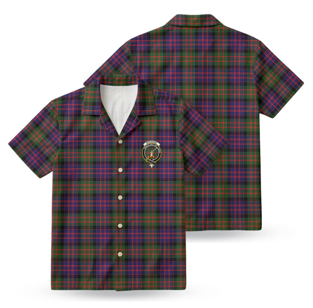 McBrayne Tartan Crest Hawaiian Shirt