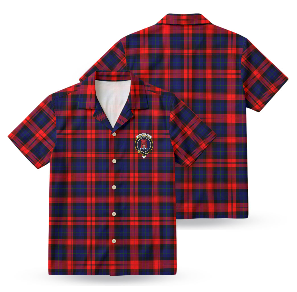 McCracken Tartan Crest Hawaiian Shirt