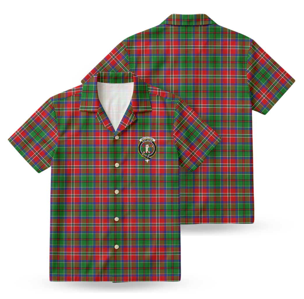 McCulloch Tartan Crest Hawaiian Shirt