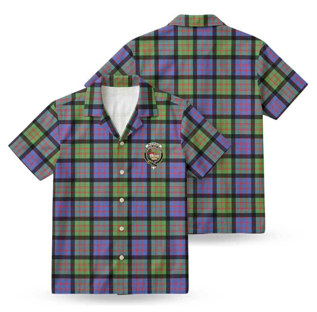 McDonald Ancient Tartan Crest Hawaiian Shirt