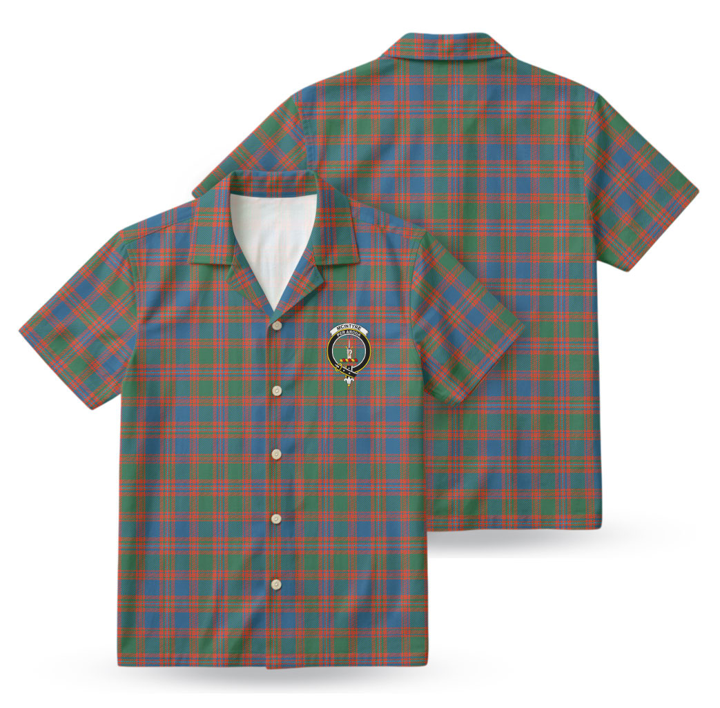 McIntyre Ancient Tartan Crest Hawaiian Shirt