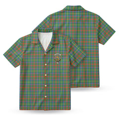 McKintosh Hunting Ancient Tartan Crest Hawaiian Shirt