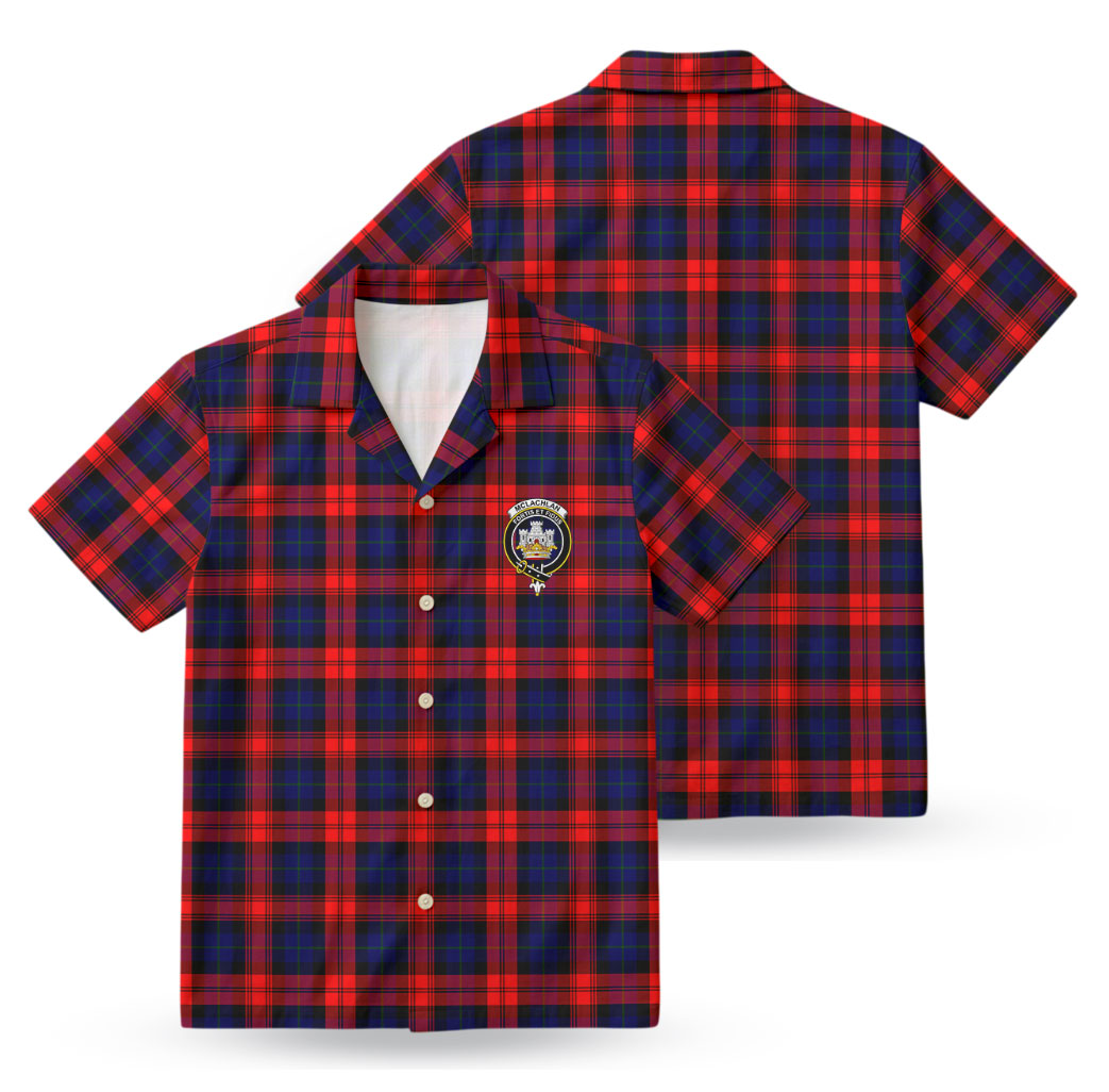 McLachlan Modern Tartan Crest Hawaiian Shirt