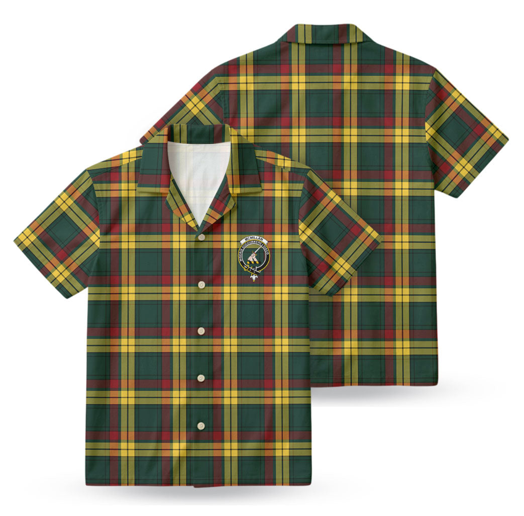 McMillan Old Modern Tartan Crest Hawaiian Shirt