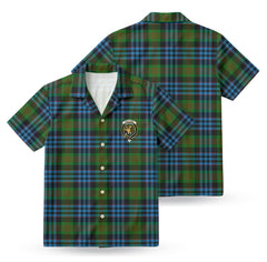 Newlands Tartan Crest Hawaiian Shirt