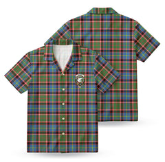 Norvel (or Norvill) Tartan Crest Hawaiian Shirt