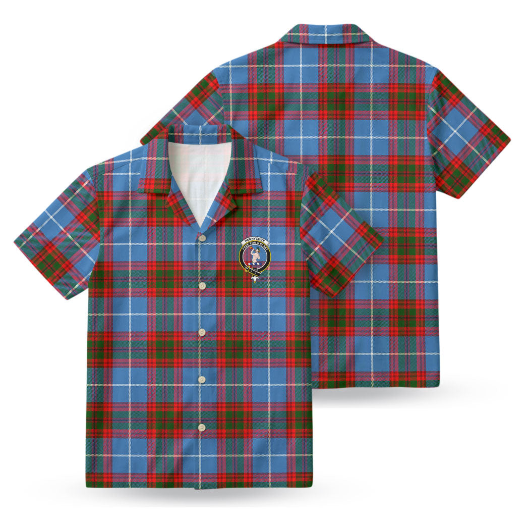 Pennycook Tartan Crest Hawaiian Shirt