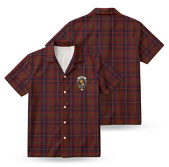 Walker Tartan Crest Hawaiian Shirt