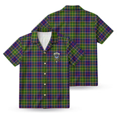 Whitelaw Tartan Crest Hawaiian Shirt