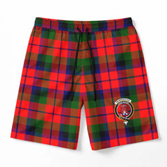 McNaughten Tartan Crest Men's Beach Shorts