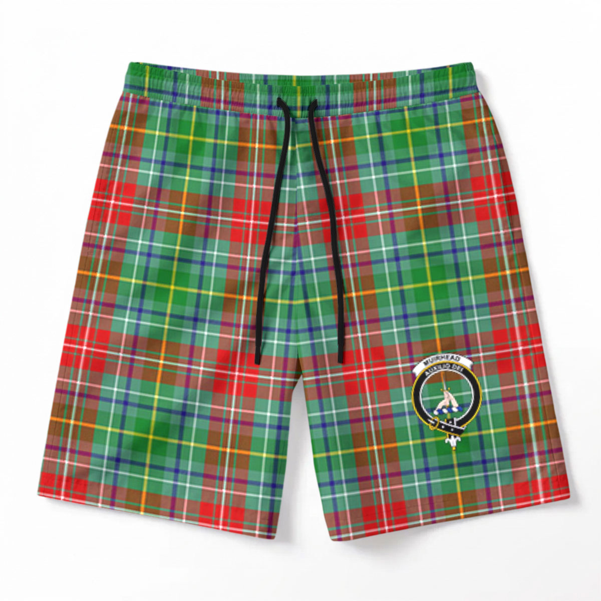 Muirhead Tartan Crest Men's Beach Shorts