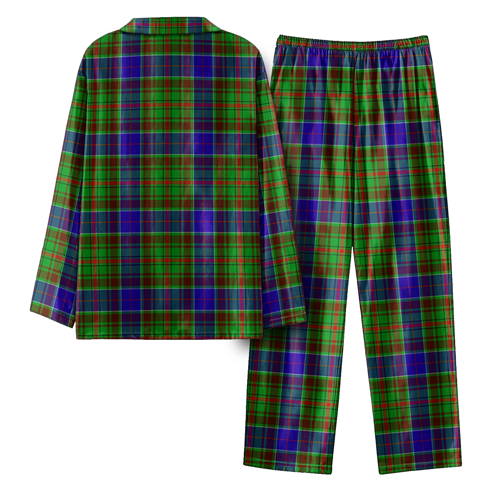 Adam Tartan Pajama Set