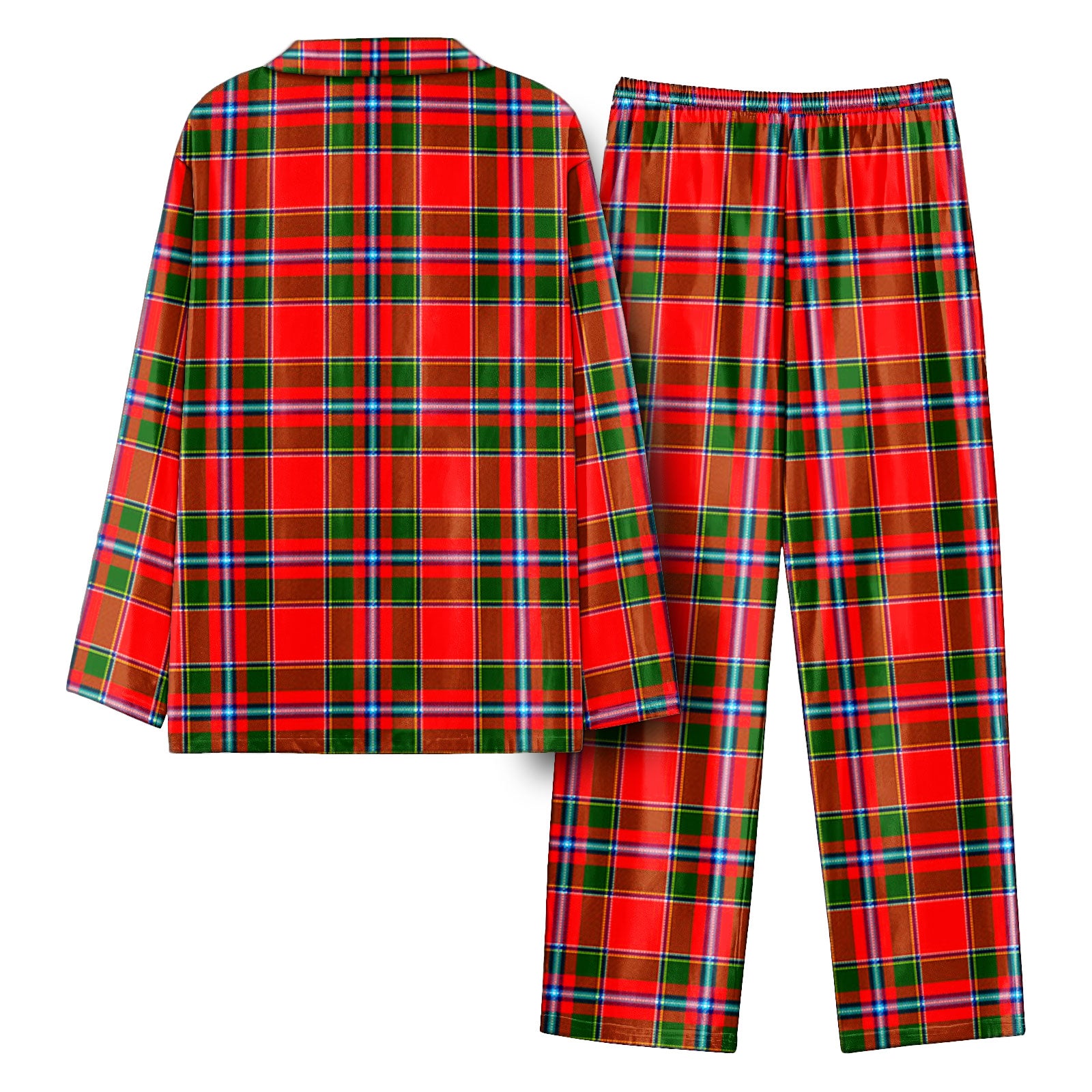 Butter Tartan Pajama Set