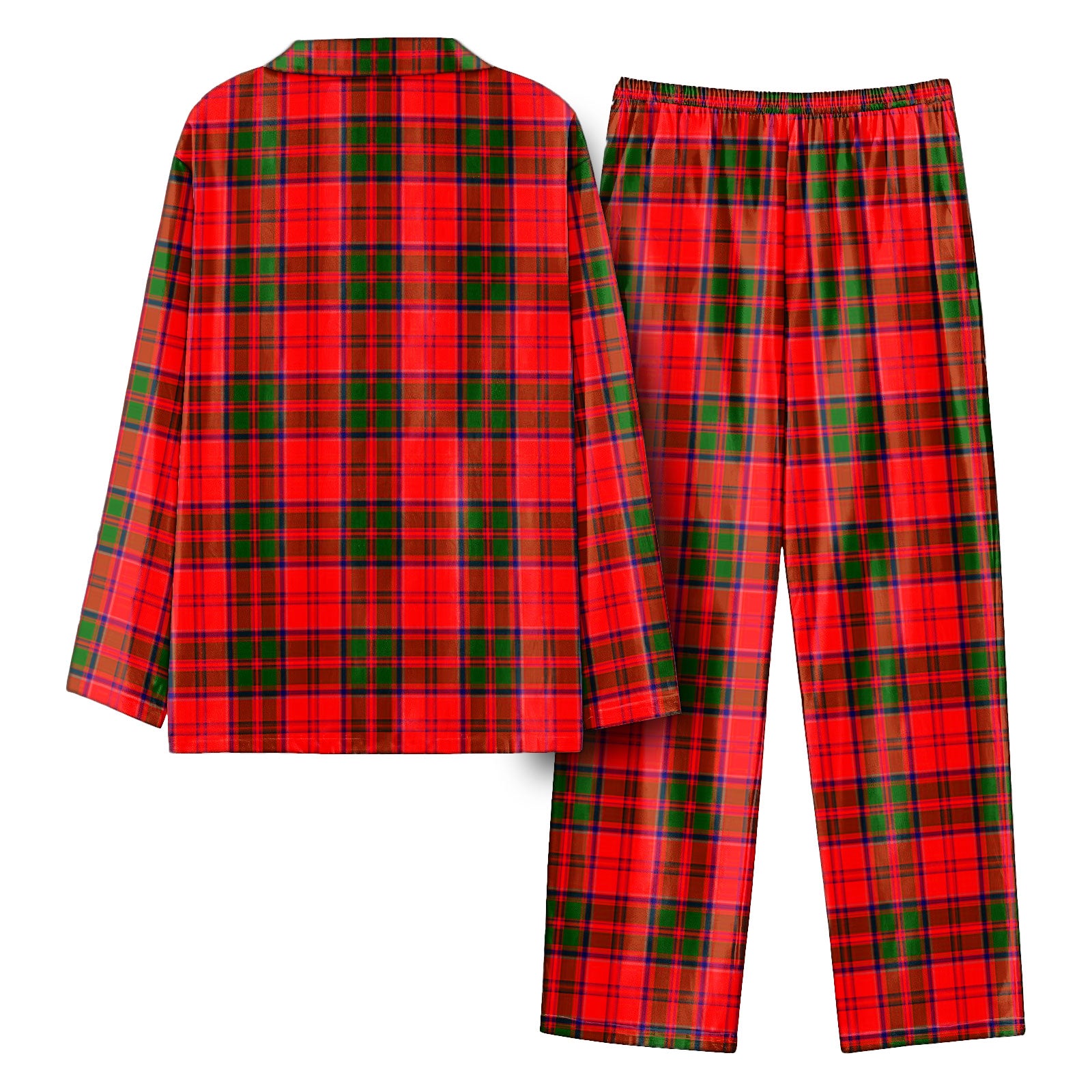 Grant Modern Tartan Pajama Set