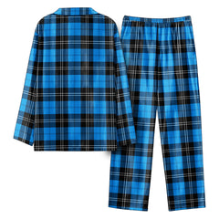 Ramsay Blue Ancient Tartan Pajama Set