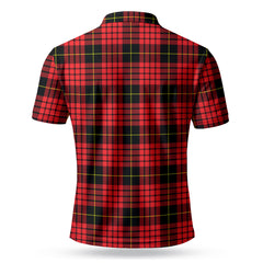 MacQueen Tartan Polo Shirt - Bird Eyes Mesh Fabric
