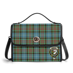 Brisbane Tartan Crest Satchel Bag