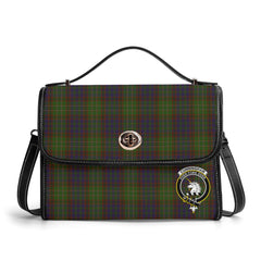 Cunningham Hunting Modern Tartan Crest Satchel Bag