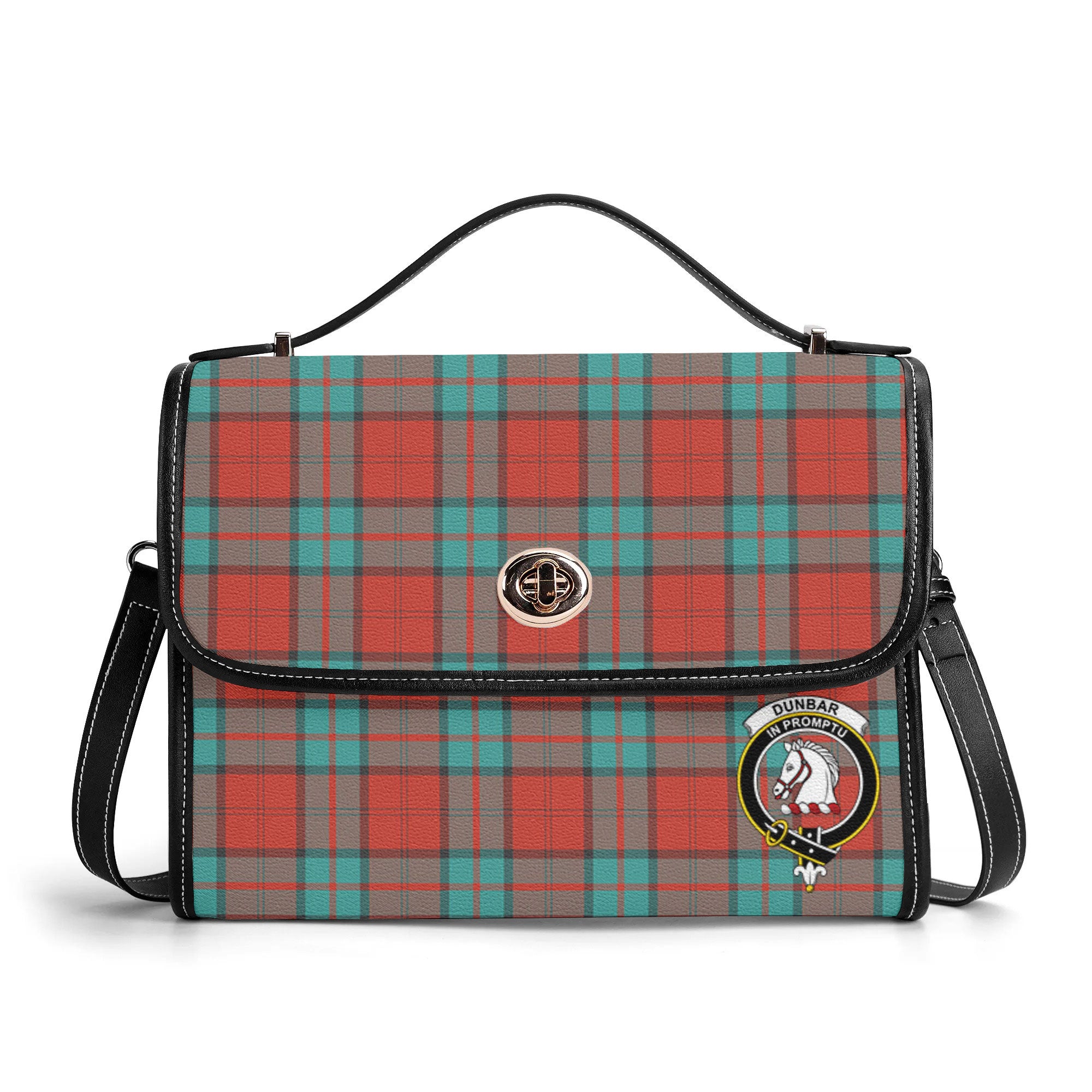 Dunbar Ancient Tartan Crest Satchel Bag