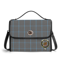 Gladstone Tartan Crest Satchel Bag