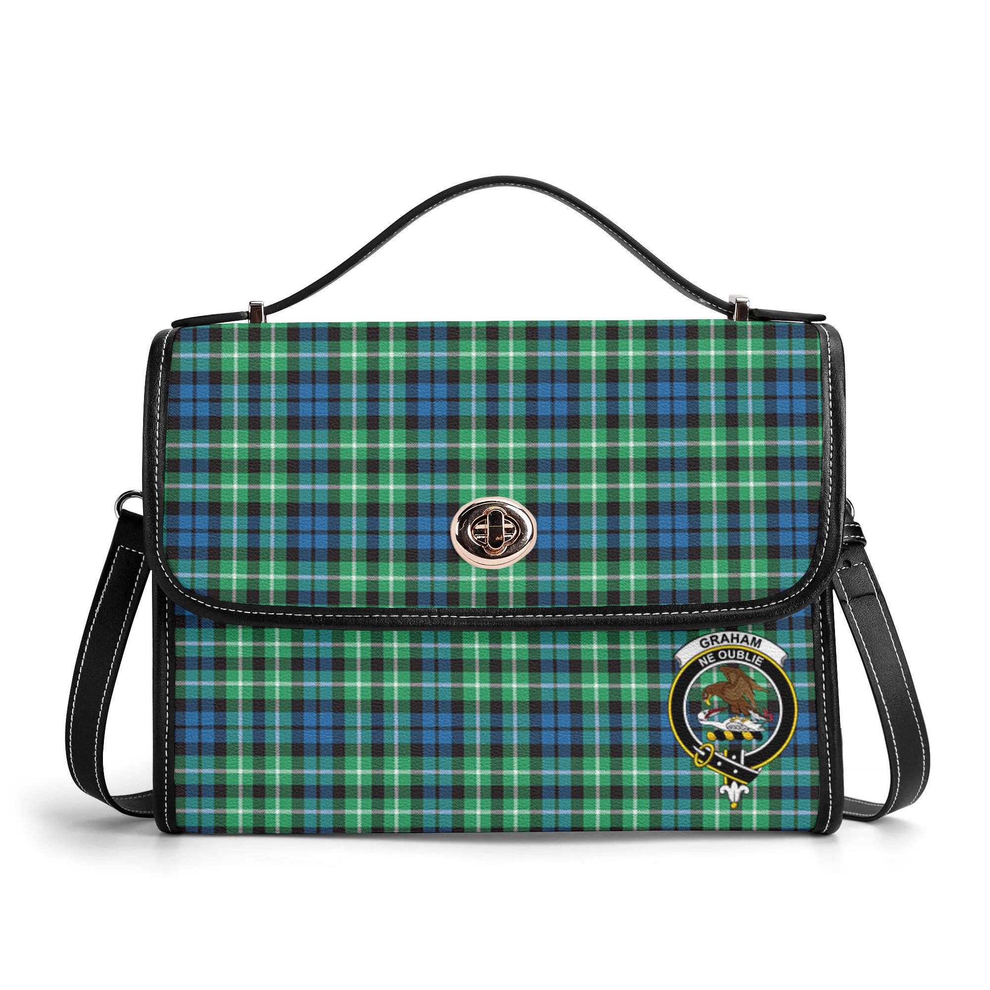 Graham of Montrose Ancient Tartan Crest Satchel Bag