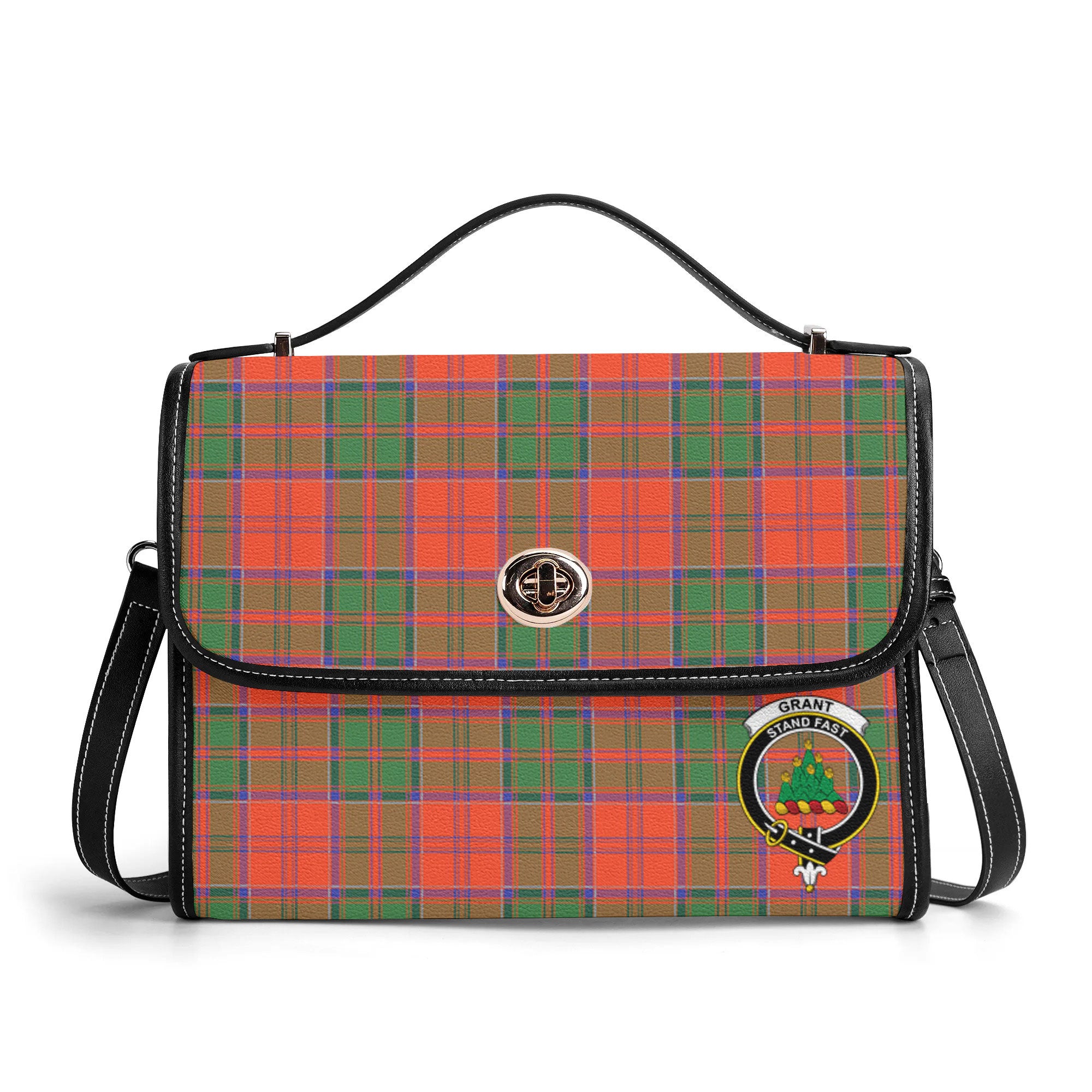 Grant Ancient Tartan Crest Satchel Bag