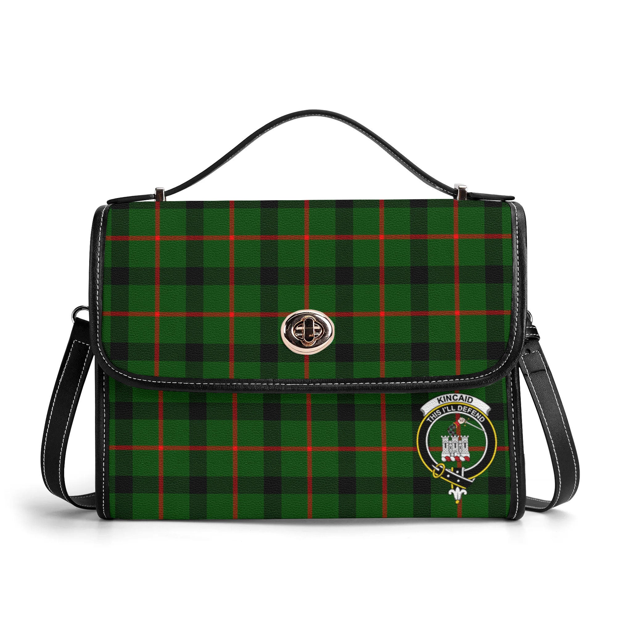 Kincaid Tartan Crest Satchel Bag
