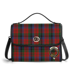 Leith Tartan Crest Satchel Bag