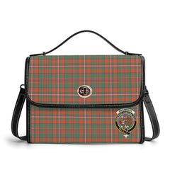 MacKinnon Ancient Tartan Crest Satchel Bag