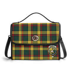 MacMillan Old Modern Tartan Crest Satchel Bag