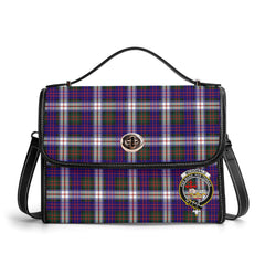 McDonald Dress Modern Tartan Crest Satchel Bag