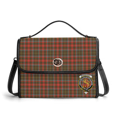 McKintosh Hunting Weathered Tartan Crest Satchel Bag