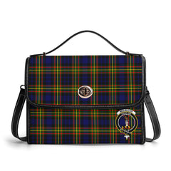 McLellan Modern Tartan Crest Satchel Bag