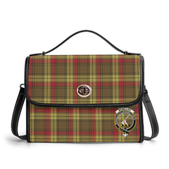 McMillan Old Weathered Tartan Crest Satchel Bag