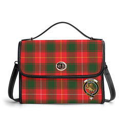 McPhee Tartan Crest Satchel Bag